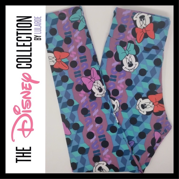 LuLaRoe Pants - LuLaRoe Disney OS Leggings Mickey Mouse UNICORN